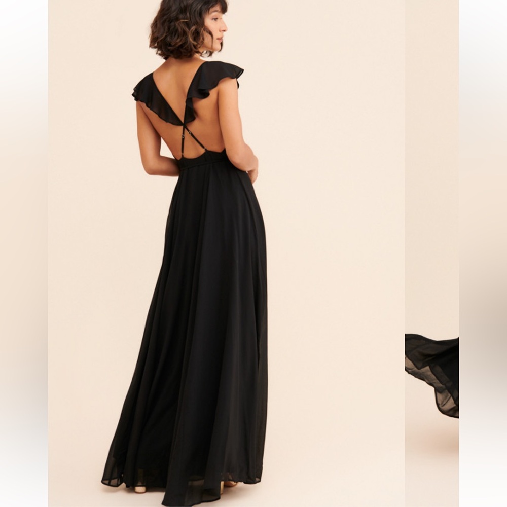 Elegant Black Evening Gown